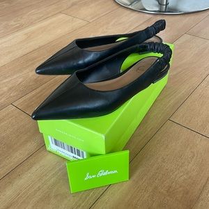 Sam Edelman black leather flats 7.5